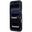 Lacoste Petit Pique Embossed Apple iPhone 18 Pro Max / 17 Pro Max mágneses hátlap tok, MagSafe, zöld