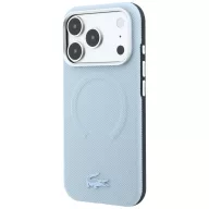   Lacoste Petit Pique Embossed Apple iPhone 18 Pro Max / 17 Pro Max mágneses hátlap tok, MagSafe, kék