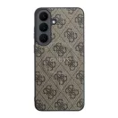 Guess PU Leather 4G Samsung Galaxy S26 FE hátlap tok, MagSafe, barna