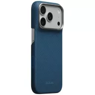   Pitaka Argyle Apple iPhone 18 Pro / 17 Pro hátlap tok, MagSafe, kék