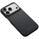 Pitaka Argyle Apple iPhone 18 Pro / 17 Pro hátlap tok, MagSafe, fekete