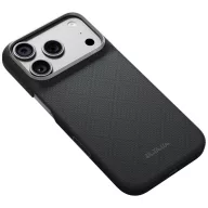   Pitaka Argyle Apple iPhone 18 Pro Max / 17 Pro Max hátlap tok, MagSafe, fekete