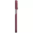 Pitaka Argyle Apple iPhone 18 Pro / 17 Pro hátlap tok, MagSafe, burgundi