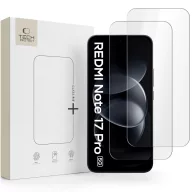   Tech-Protect Glass Fit+ Xiaomi Redmi Note 17 Pro / 17 Pro Max / 15 Pro kijelzővédő üvegfólia, átlátszó (2db)