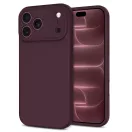 Tech-Protect Silicone Apple iPhone 17 Pro / 18 Pro szilikon tok, MagSafe, burgundi