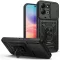 Tech-Protect Camshield Pro Xiaomi Redmi 17 / Poco C95 Pro strapabíró tok kameravédelemmel, kitámasztóval, fekete