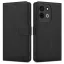Tech-Protect Wallet Xiaomi Redmi 17 / Poco C95 Pro flip / kinyitható tok, fekete