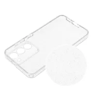   Clear 2mm Xiaomi Redmi 17 / Poco C95 Pro csillámos szilikon tok, átlátszó