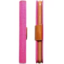 Apple iPhone 15 Pro, Oldalra nyíló tok, stand, Canvas Book, rózsaszín