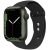 Apple Watch 4-6, SE, SE (2022) (38 / 40 mm) / Watch 7-9 (41 mm), szilikon pótszíj, állítható, két lyukas rögzítés, TP IconBand, fekete