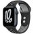 Apple Watch 1-6, SE, SE (2022) (42 / 44 mm) / Watch 7-9 (45 mm) / Watch Ultra (49 mm), szilikon pótszíj, állítható, lyukacsos, TP SoftBand, fekete/szürke