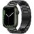 Apple Watch 4-6, SE, SE (2022) (42 / 44 mm) / Watch 7-9 (45 mm) / Watch Ultra 1-2 (49 mm), fém pótszíj, TP Stainless, fekete