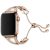 Apple Watch 4-6, SE, SE (2022) (38 / 40 mm) / Watch 7-9 (41 mm), fém pótszíj, TP ChainBand, arany