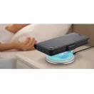 Samsung Galaxy A06 SM-A065F, Oldalra nyíló tok, stand, kártyatartóval, RFID technológiával, Wooze CaseME, fekete