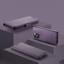 Xiaomi 14T, Oldalra nyíló tok, stand, kártyatartóval, RFID technológiával, Wooze CaseME, lila