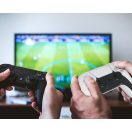 PlayStation 5 játék adapter, átalakító, elosztó, Bluetooth, v5.0, billentyűzet, egér, kontroller, hangerőszabályzóval, Beloader Pro, fekete