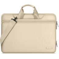   Laptop táska, 13 - 14" készülékhez, vállpánttal, TP Pocket Bag, bézs
