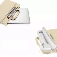   Laptop táska, 13 - 14" készülékhez, vállpánttal, TP Pocket Bag, bézs