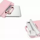 Laptop táska, 15 - 16" készülékhez, vállpánttal, TP Pocket Bag, rózsaszín