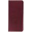 Oppo A3 4G (A40, A40m), Oldalra nyíló tok, stand, Magnet Book, bordó