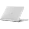 Apple MacBook Air 13 (2022 / 2023 / 2024), Műanyag hátlap védőtok, csillogó, Tech Protect SmartShell, átlátszó