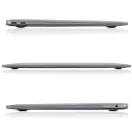 Apple MacBook Air 13 (2022 / 2023 / 2024), Műanyag hátlap védőtok, csillogó, Tech Protect SmartShell, átlátszó