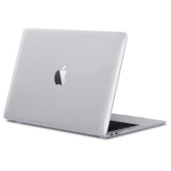   Apple MacBook Air 13 (2022 / 2023 / 2024), Műanyag hátlap védőtok, Tech Protect SmartShell, átlátszó