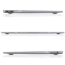 Apple MacBook Air 15 (2023 / 2024), Műanyag hátlap védőtok, Tech Protect SmartShell, fekete