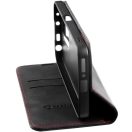 Apple iPhone 16e / 17e, Oldalra nyíló tok, stand, kártyatartóval, Tactical Xproof, fekete