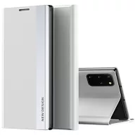   Huawei Honor Magic 7 Lite / X9c / X60 Pro, Oldalra nyíló tok, stand, Wooze Silver Line, világosszürke