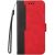 Huawei Honor Magic 7 Pro, Oldalra nyíló tok, stand, kártyatartóval, kézpánttal, Wooze Colour Wallet, piros