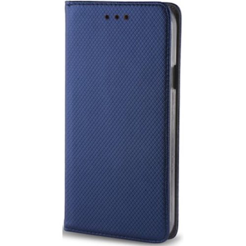 Huawei Honor Magic 7 Lite / X9c / X60 Pro, Oldalra nyíló tok, stand, Smart Magnet, sötétkék