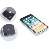   Samsung Galaxy A56 5G SM-A566B, Szilikon védőkeret, akril hátlap, közepesen ütésálló, Armor Jelly Case, Roar, átlátszó