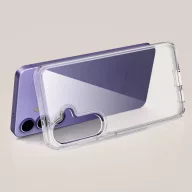   Samsung Galaxy A36 5G SM-A366B, Műanyag hátlap védőtok + szilikon keret, FlexAir Hybrid, átlátszó