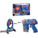 Játékfegyver, kiegészítőkkel, Wooze Target Shot, kék