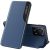 Xiaomi 15 Ultra, Oldalra nyíló tok, stand, hívás mutatóval, Wooze FashionBook, kék