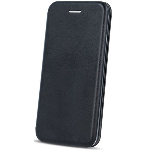Motorola Moto E15 / G05, Oldalra nyíló tok, stand, Forcell Elegance, fekete