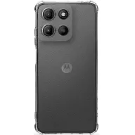   Motorola Moto G15, Szilikon tok, légpárnás sarok, Tactical TPU Plyo, átlátszó
