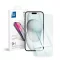 Apple iPhone 15 / 16, Kijelzővédő fólia, ütésálló fólia (az íves részre NEM hajlik rá!), Tempered Glass (edzett üveg), Blue Star, Clear