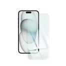 Apple iPhone 15 / 16, Kijelzővédő fólia, ütésálló fólia (az íves részre NEM hajlik rá!), Tempered Glass (edzett üveg), Blue Star, Clear