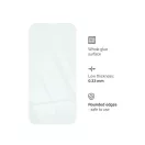 Apple iPhone 15 / 16, Kijelzővédő fólia, ütésálló fólia (az íves részre NEM hajlik rá!), Tempered Glass (edzett üveg), Blue Star, Clear