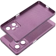   Xiaomi Redmi K60 Ultra, Műanyag hátlap védőtok, légáteresztő, lyukacsos minta, Breezy, lila