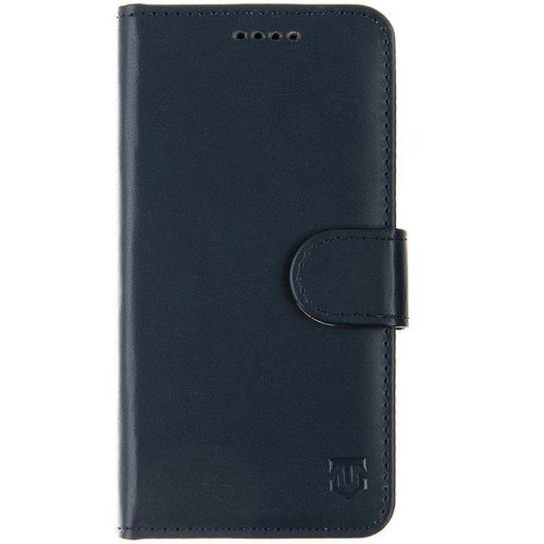 Google Pixel 9a, Oldalra nyíló tok, stand, kártyatartóval, csatos, Tactical Field Notes, sötétkék