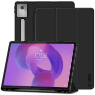   Lenovo Idea Tab Pro (12.7) TB-373, mappa tok, közepesen ütésálló, érintőceruza tartó, érintőceruza nélkül, Trifold, TP SC Pen Holder, fekete