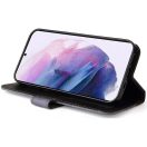 Xiaomi Redmi Turbo 3 / Poco F6, Oldalra nyíló tok, stand, kártyatartóval, kézpánttal, Wooze Colour Wallet, szürke