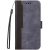 Huawei Honor 400 Lite, Oldalra nyíló tok, stand, kártyatartóval, kézpánttal, Wooze Colour Wallet, szürke