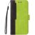 Huawei Honor 400 Lite, Oldalra nyíló tok, stand, kártyatartóval, kézpánttal, Wooze Colour Wallet, zöld