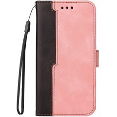   Huawei Honor 400 (Global), Oldalra nyíló tok, stand, kártyatartóval, kézpánttal, Wooze Colour Wallet, rózsaszín