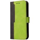 Huawei Honor 400 (Global), Oldalra nyíló tok, stand, kártyatartóval, kézpánttal, Wooze Colour Wallet, zöld