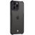 Apple iPhone 15 Pro Max, Szilikon tok, közepesen ütésálló, légpárnás sarok, Tactical Quantum Stealth, átlátszó/fekete